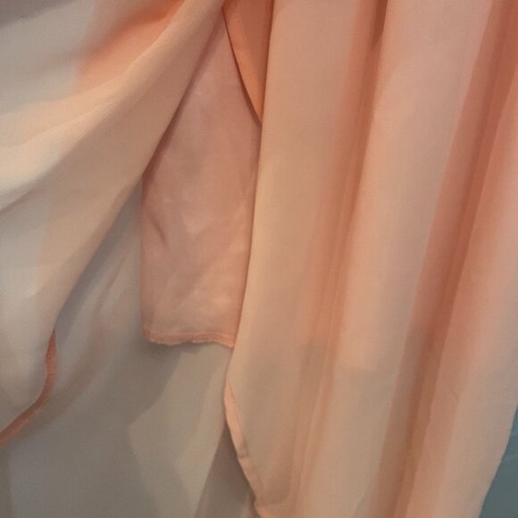 Lush High Low Peach Dress - Picture 5 of 6